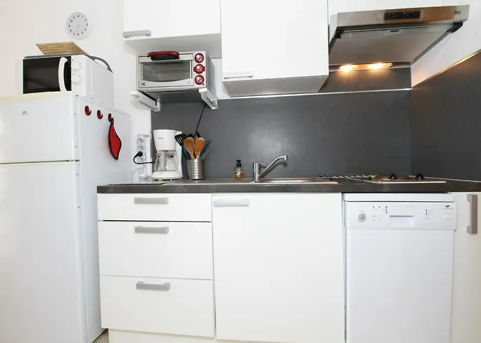 Apartmán T1 Avec Grande Terrasse, Climatise, Proche Des Thermes, Equipe Lave-vaisselle Et Lave-linge - Fr-1-553-43 *